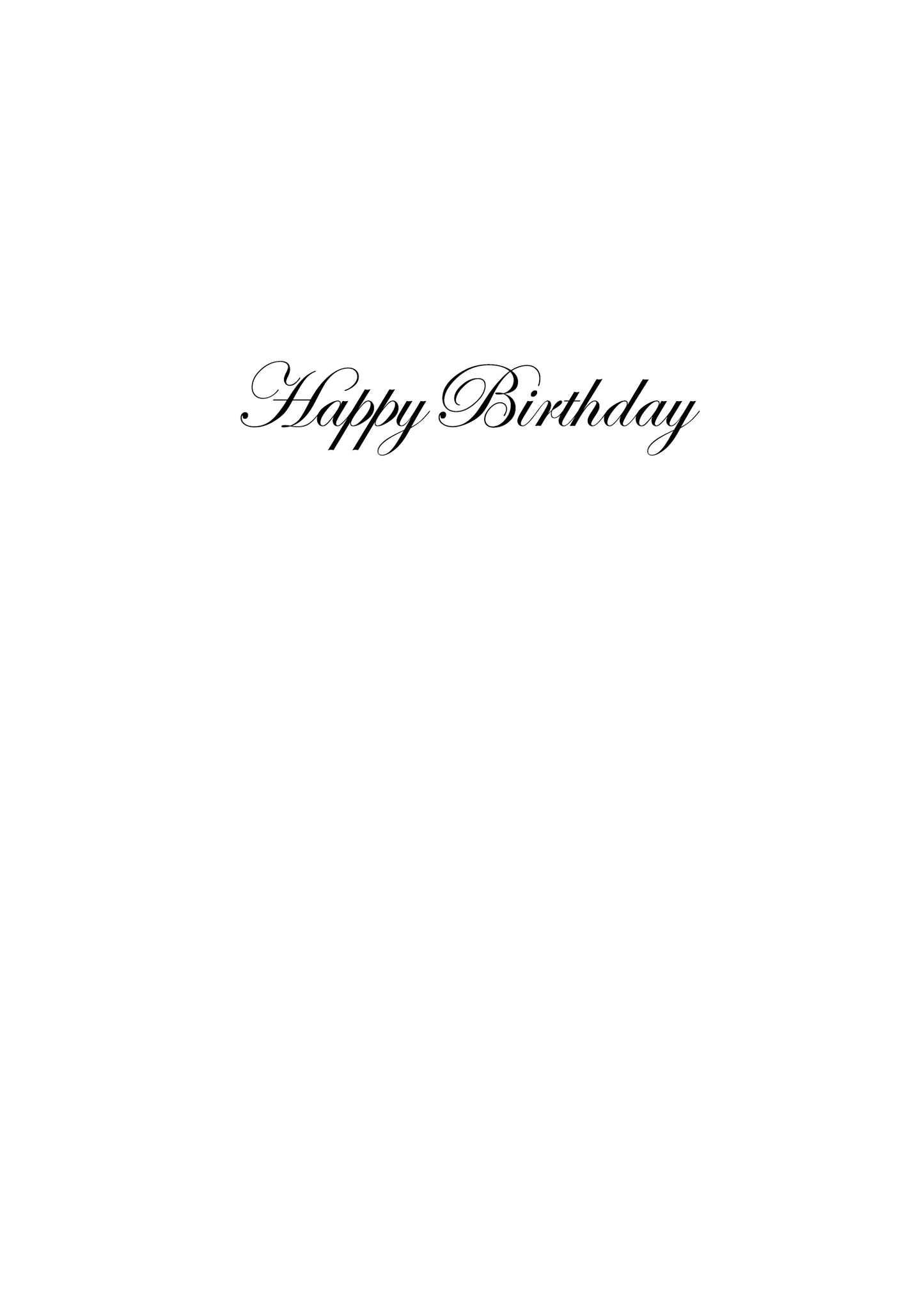 SEH CCC193 Birthday Card