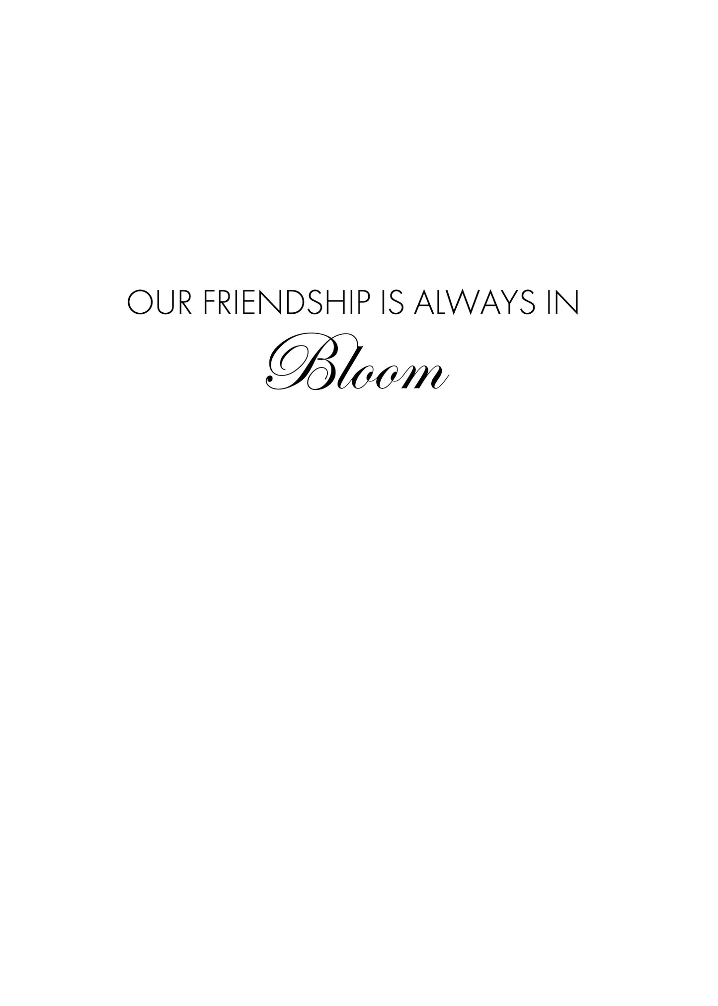 SEH CCC196 Friendship Card