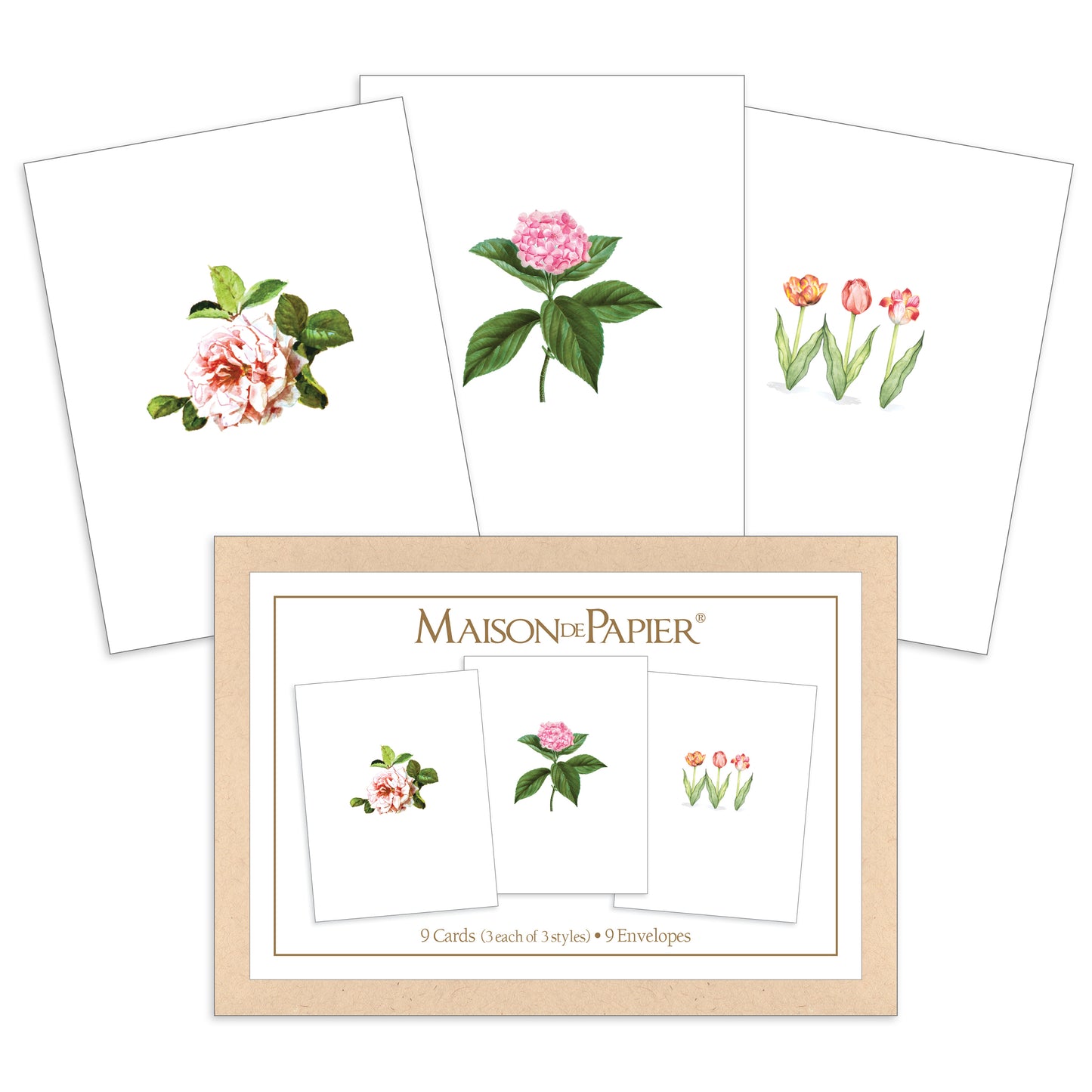 Flowers Boxed Note Cards