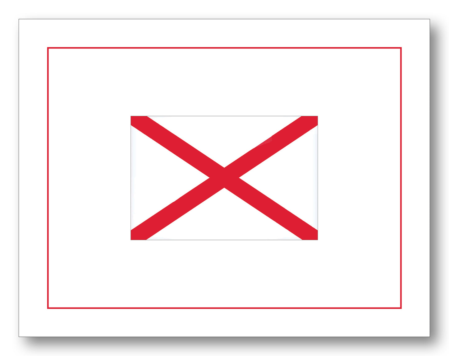 Alabama Flag Boxed Note Cards