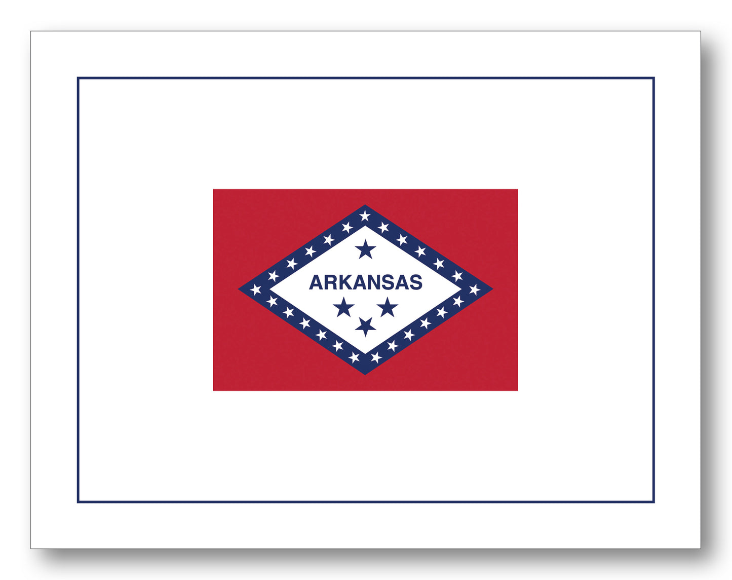 Arkansas Flag Boxed Note Cards