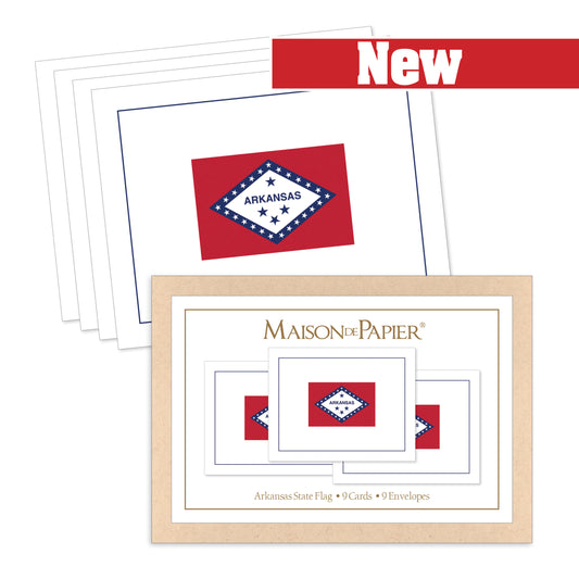 Arkansas Flag Boxed Note Cards