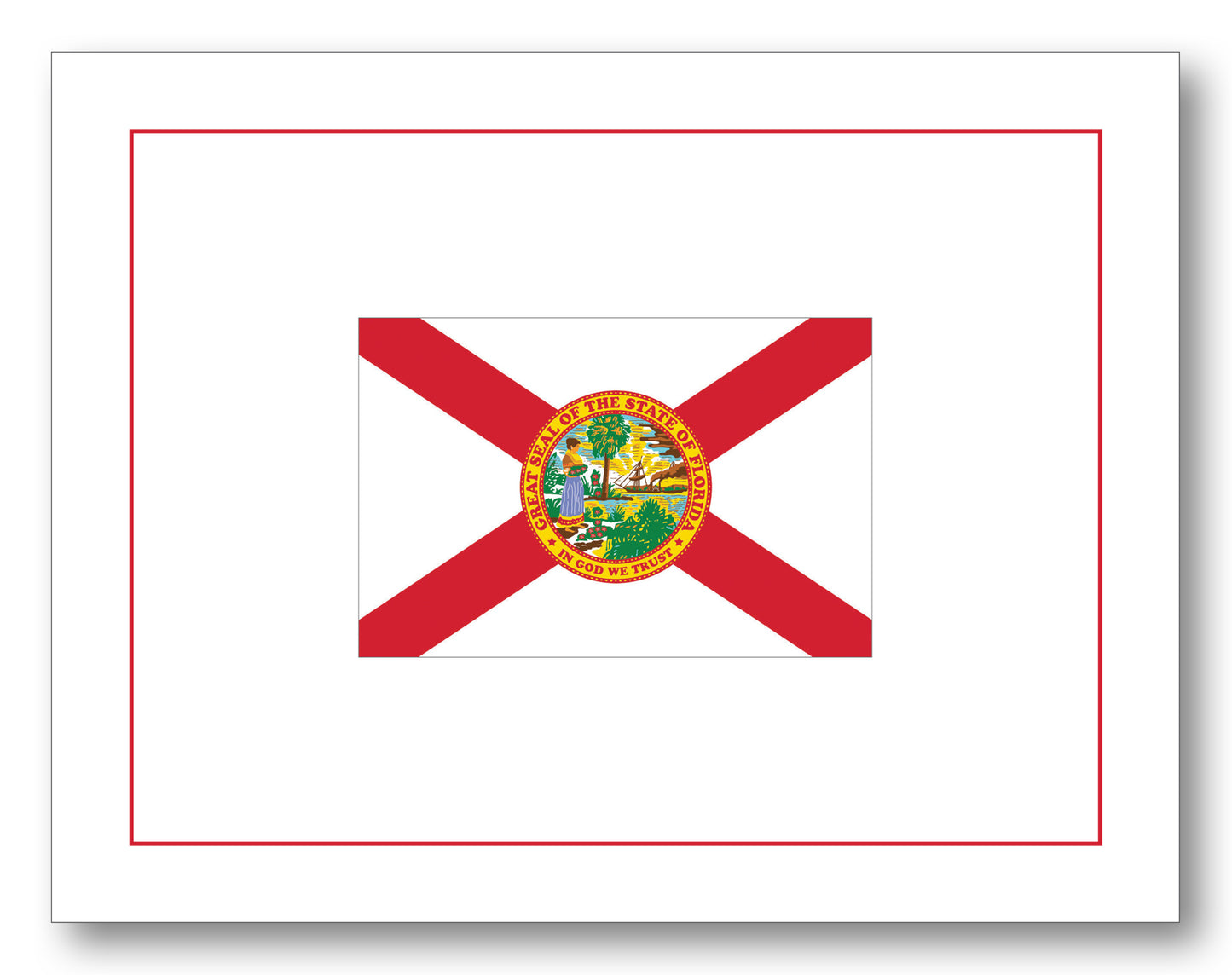 Florida Flag Boxed Note Cards