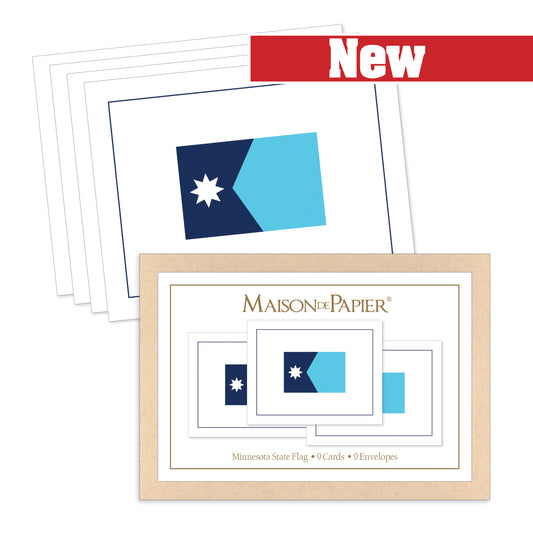 Minnesota Flag Boxed Note Cards