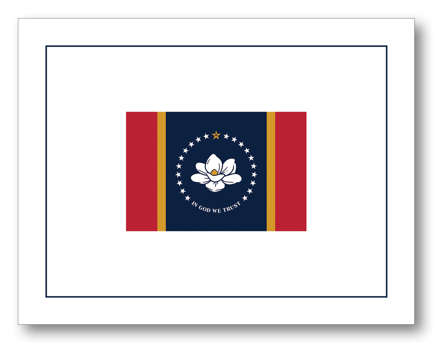Mississippi Flag Boxed Note Cards