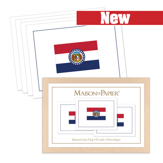 Missouri Flag Boxed Note Cards