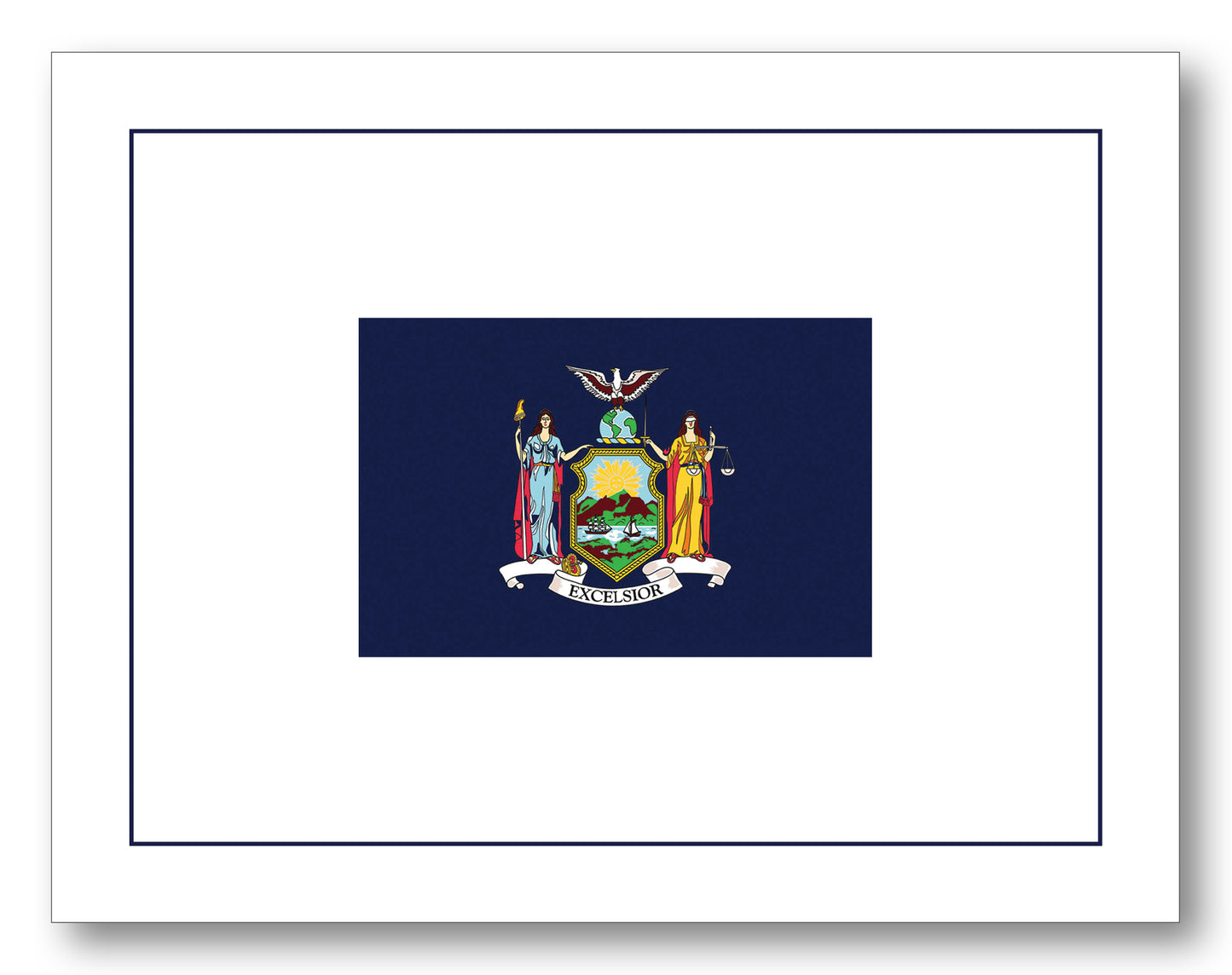 New York Flag Boxed Note Cards
