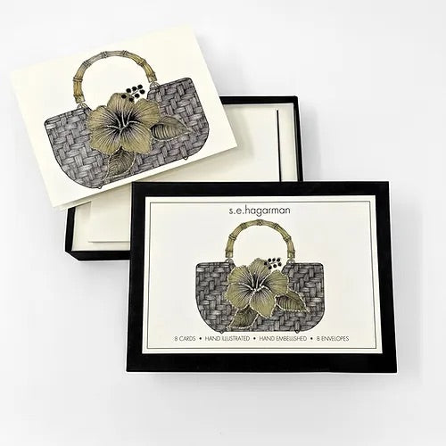 SEH STYLE016 - Hibiscus Handbag