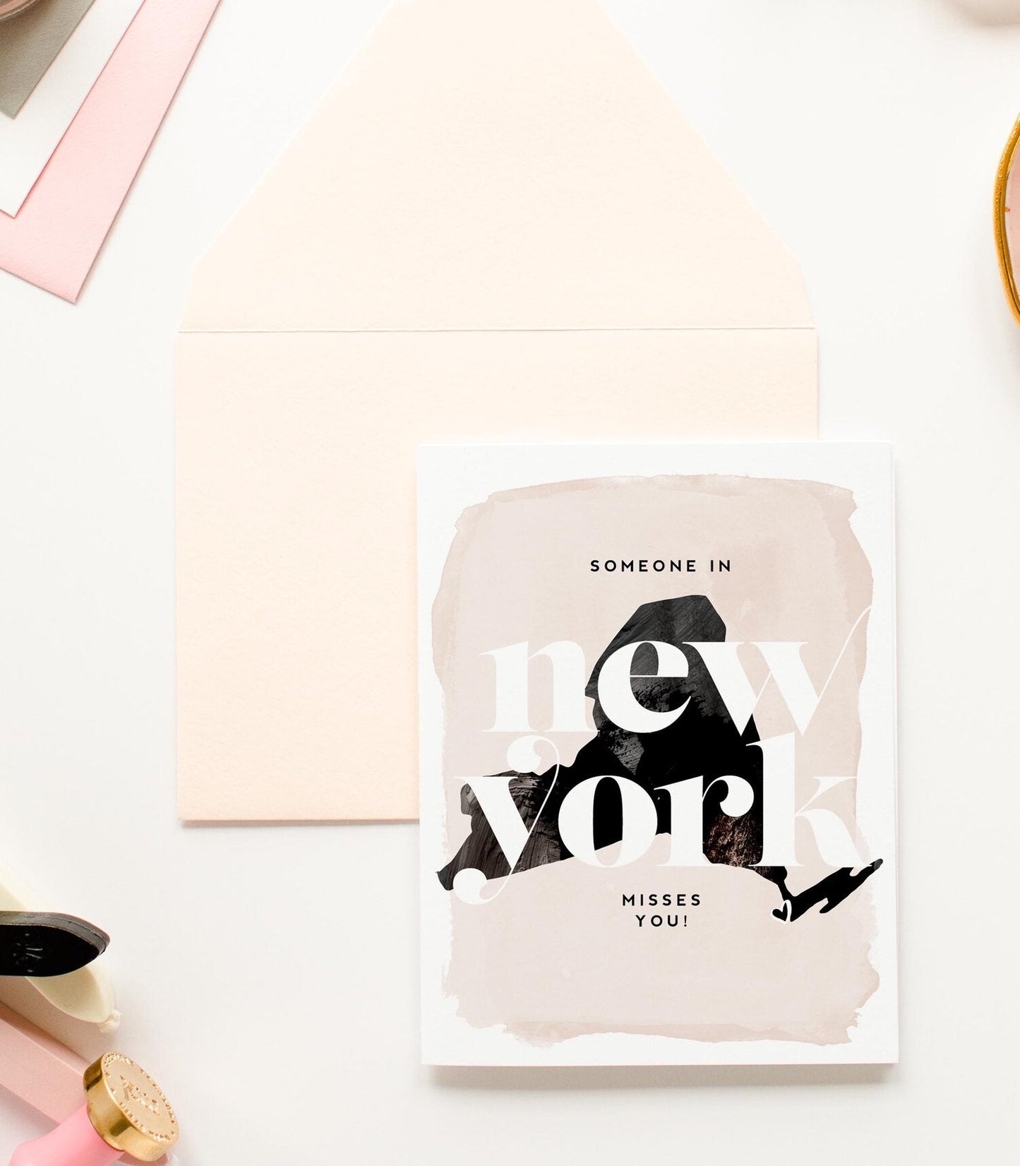 KMB288 New York Misses You Card