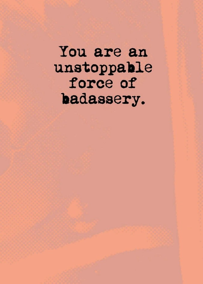 UNF009 Encouragement Card