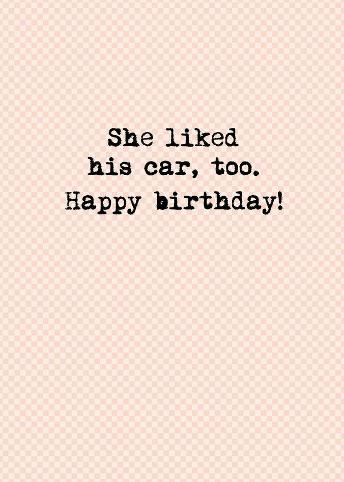 UNF016 Birthday Card