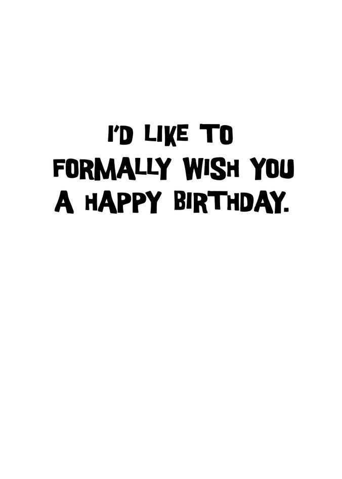 UNF024 Birthday Card