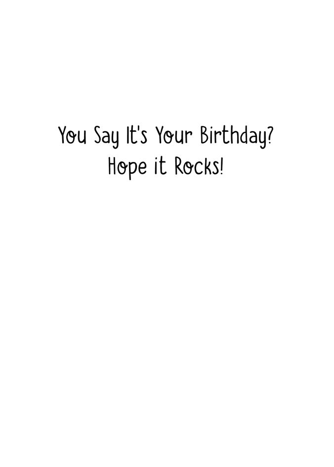 UNF040 Birthday Card