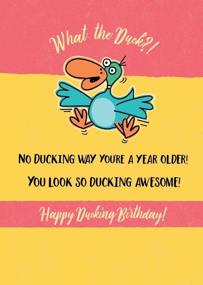 UNF042 Birthday Card