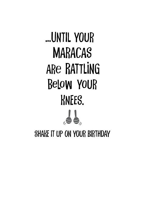 UNF054 Birthday Card