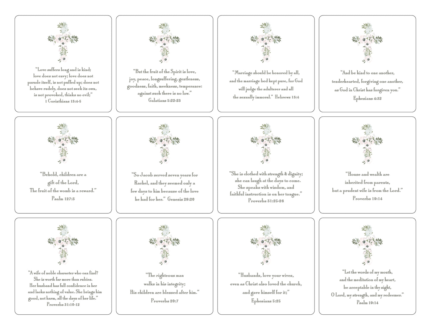 Marriage - 24 Verses