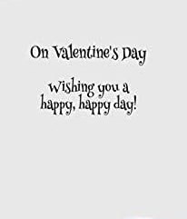 WHGV10420 Valentines Day Card