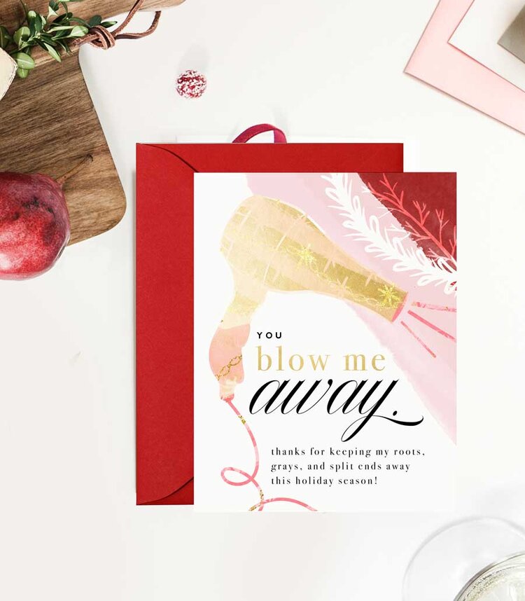 KMB103 Thank You Holiday Card