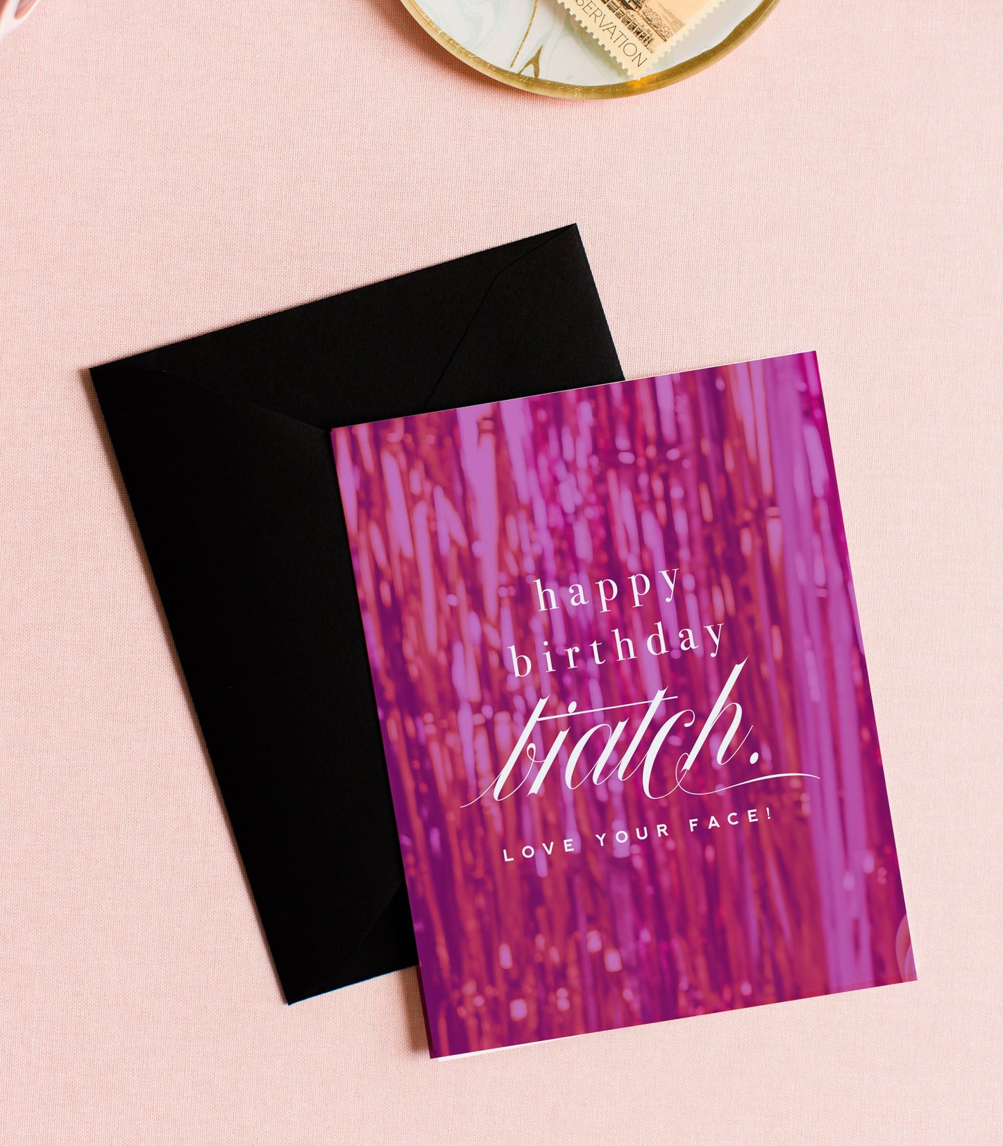 Happy Birthday Biatch, Funny Birthday Greeting Card