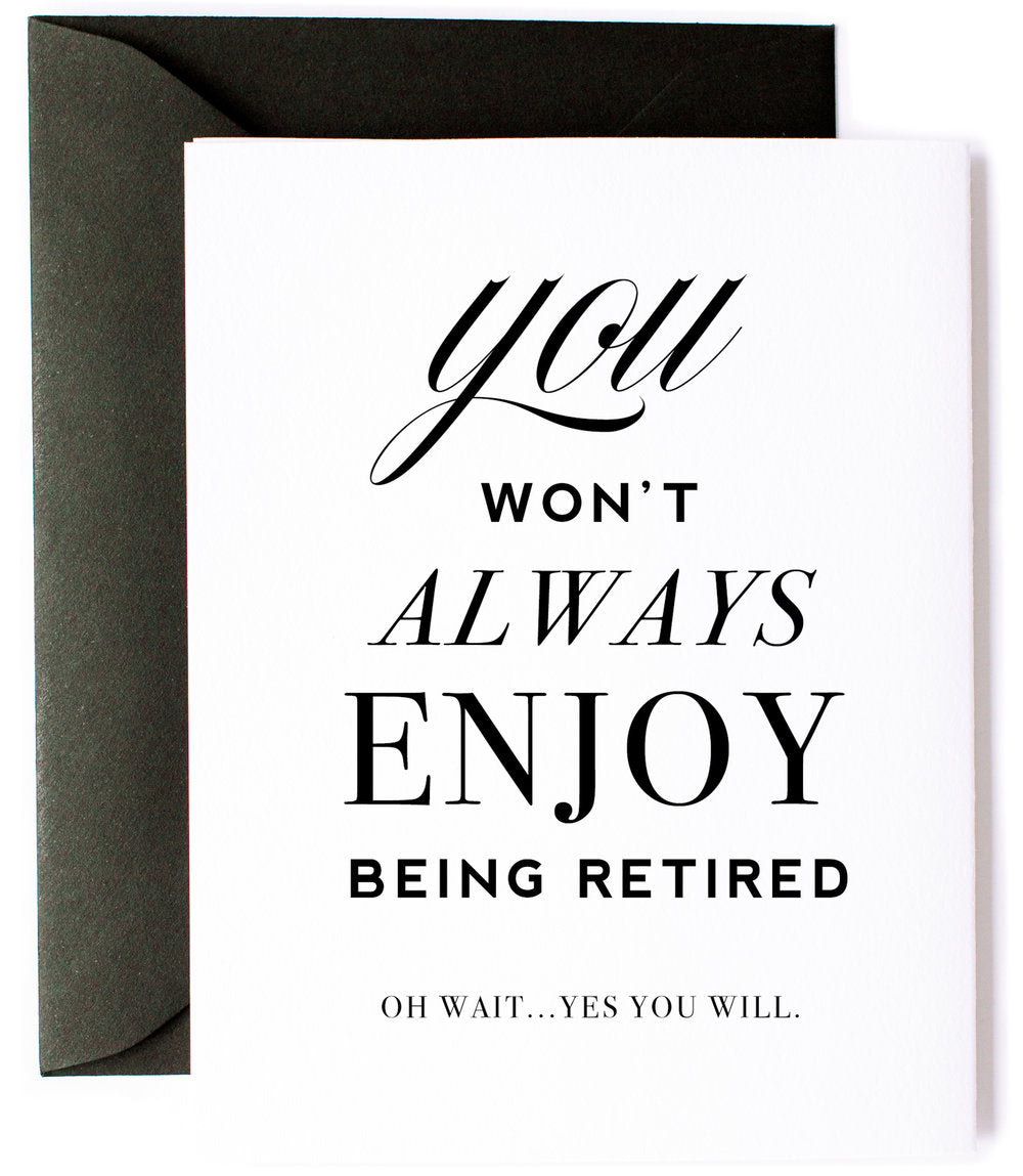 KMB048 Retirement Card
