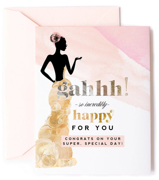 Your Special Day - Congratulations Engagement Card for Bride