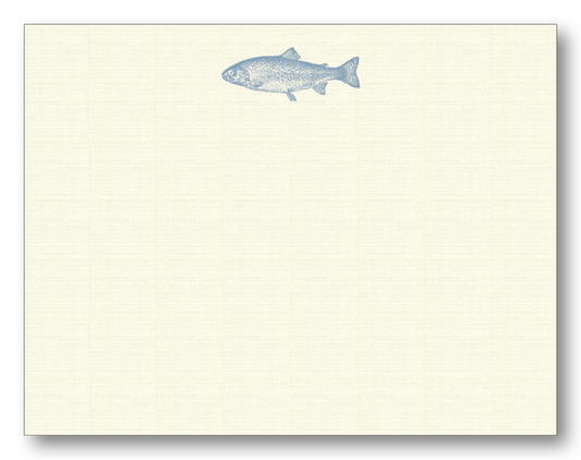 Trout Steel Note Card