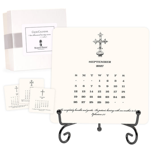 2027 Cross Desk Calendar