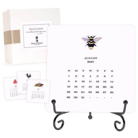 2027 Desk Theme  Desk Calendar
