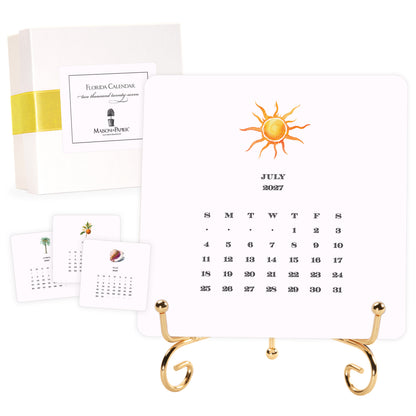 2027 Florida Desk Calendar