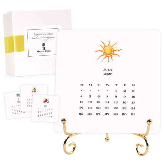 2027 Florida Desk Calendar