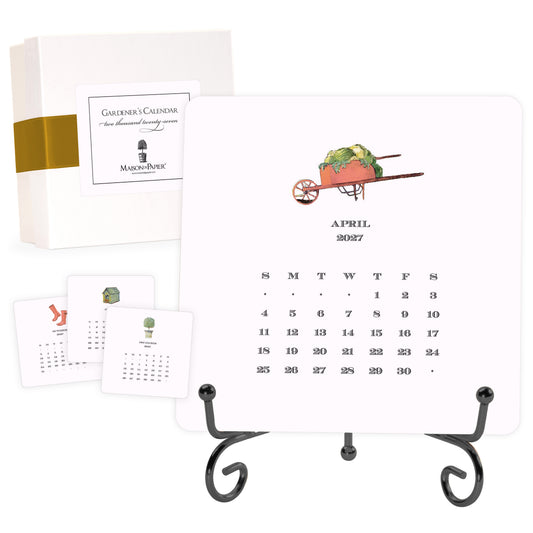 2027 Gardener's Desk Calendar