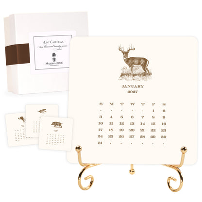2027 Hunt Desk Calendar