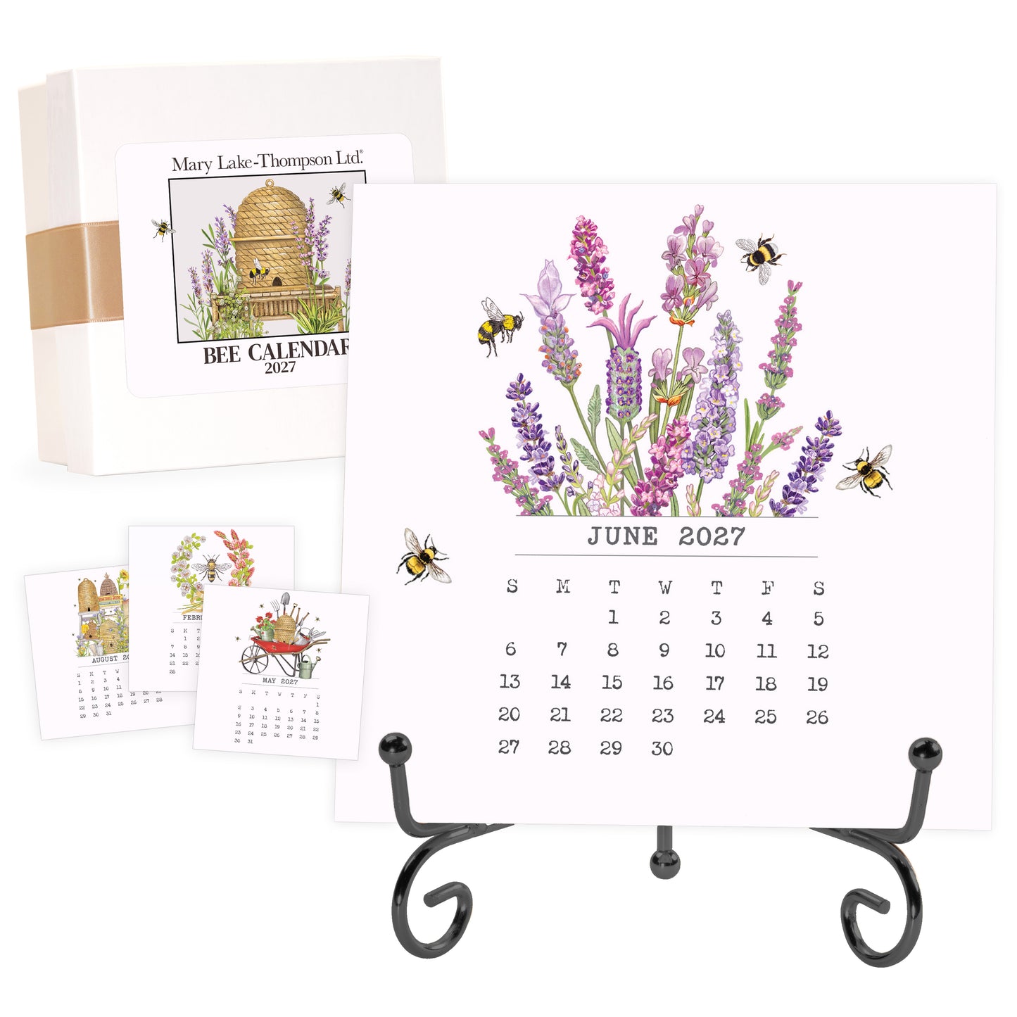 2027 Mary Lake-Thompson Bees Desk Calendar