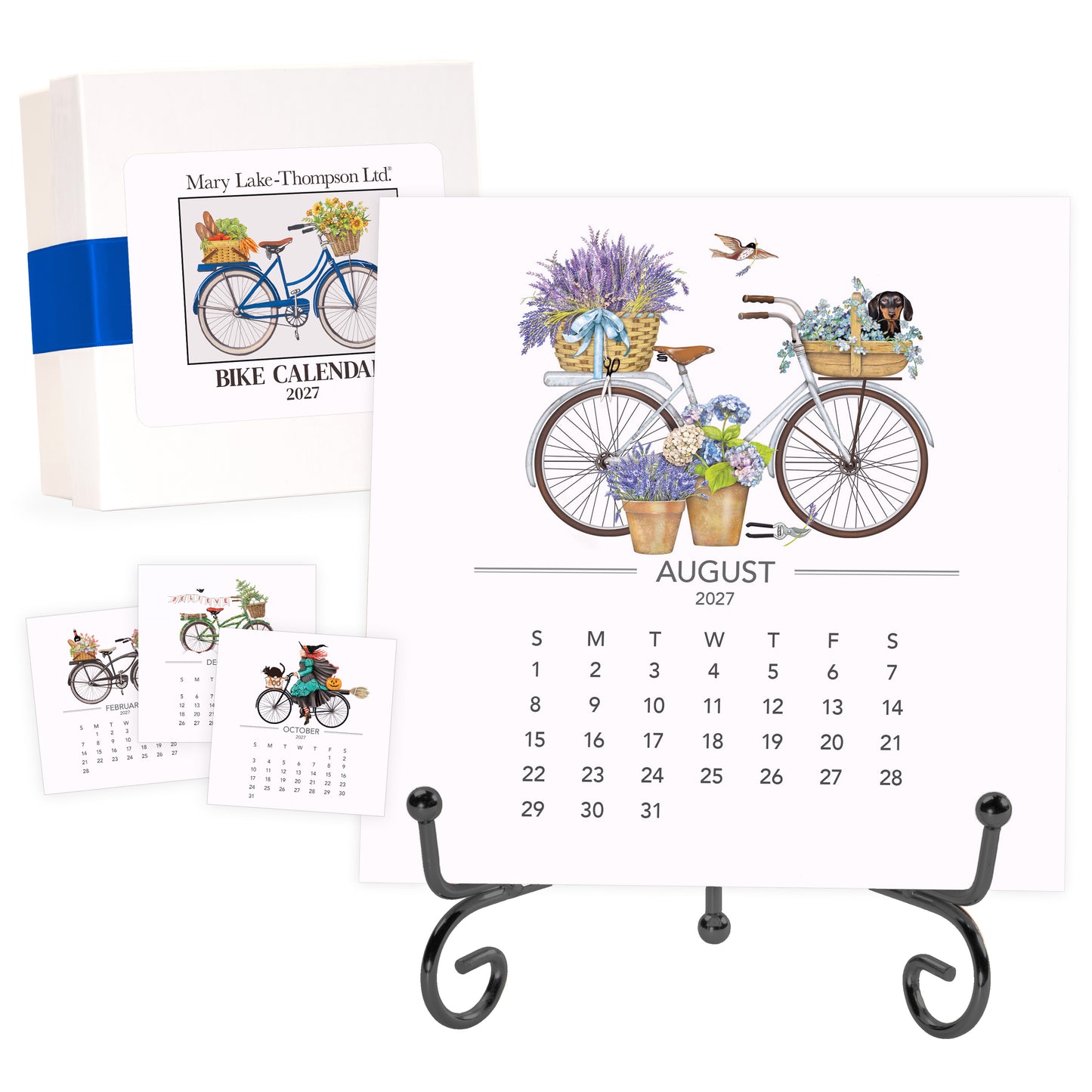 2027 Mary Lake-Thompson Bike Desk Calendar