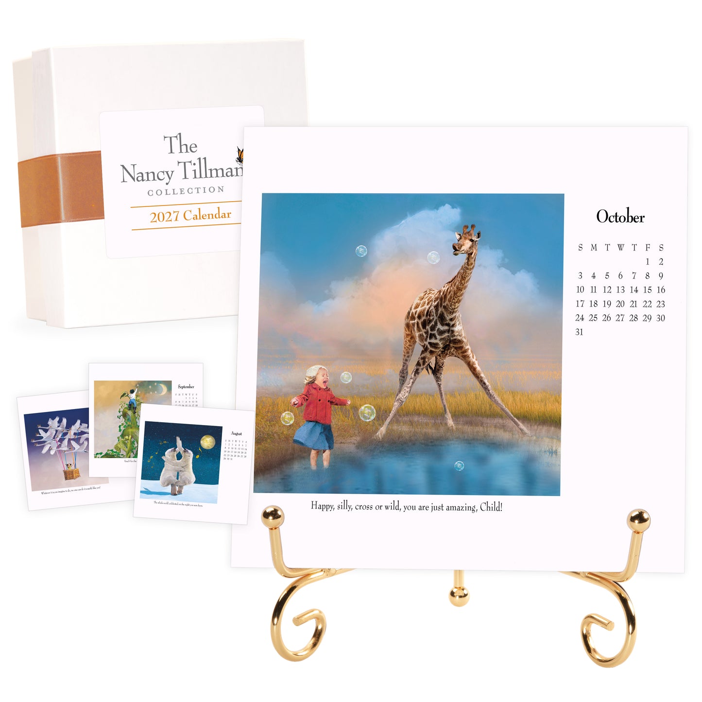 2027 Nancy Tillman Collection Desk Calendar