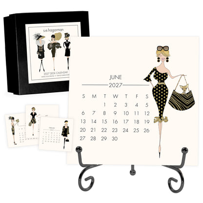 2027 s.e.hagarman Desk Calendar