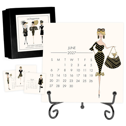 2027 s.e.hagarman Desk Calendar