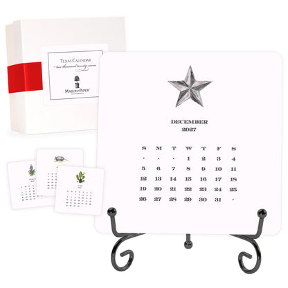 2027 Texas Desk Calendar