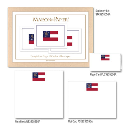 Georgia Flag Note Block