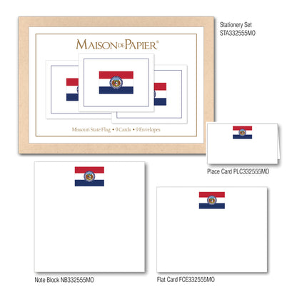 Missouri Flag Boxed Note Cards