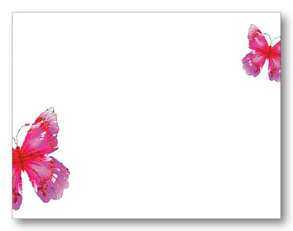 Butterfly Watercolor Note Card