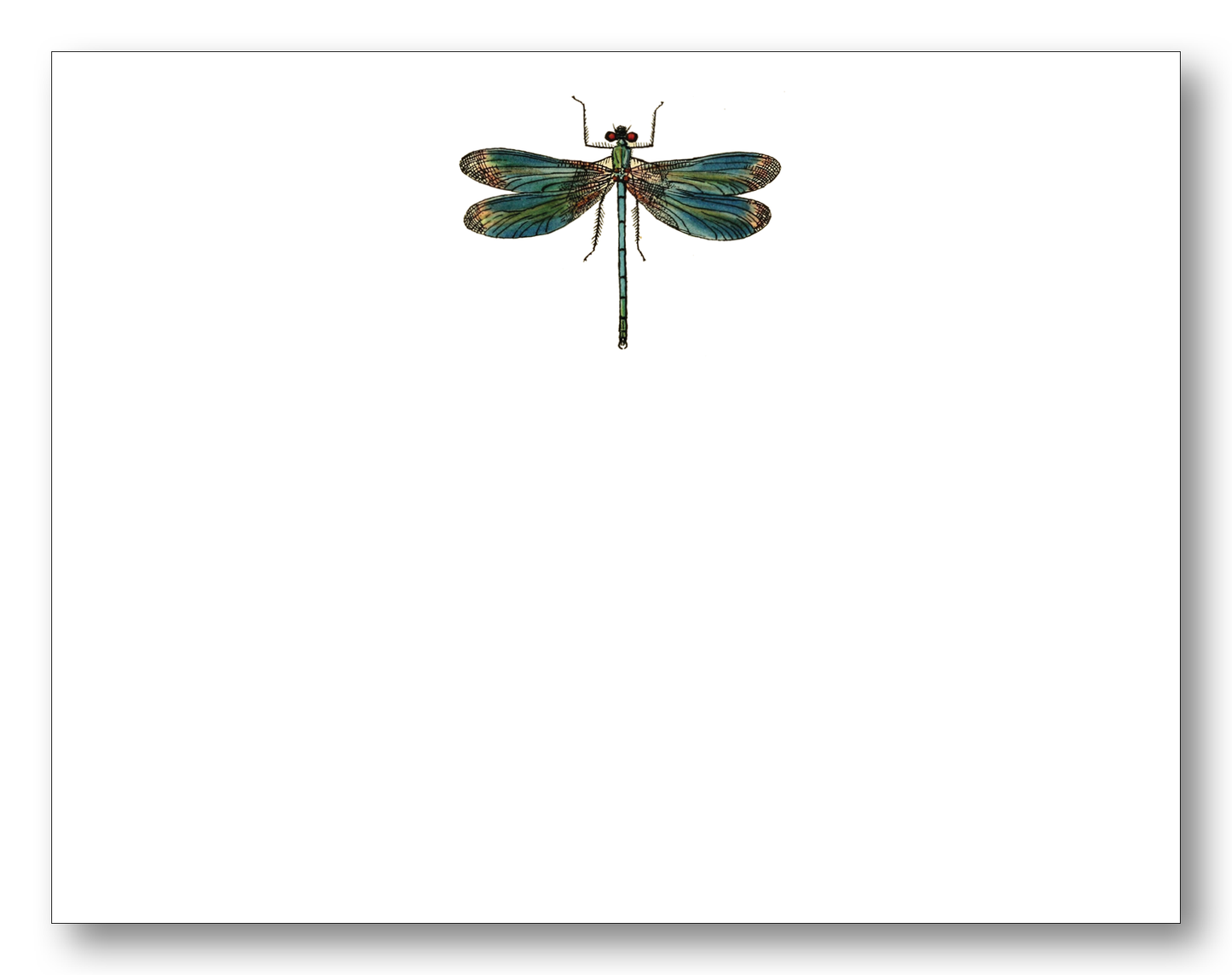 Dragonfly Note Card