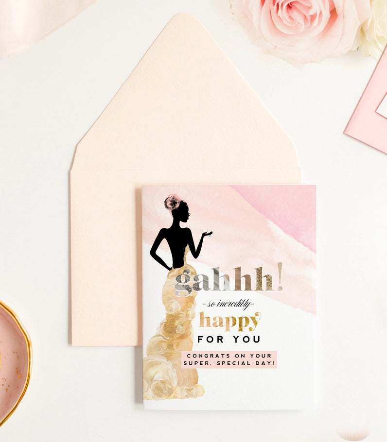 Your Special Day - Congratulations Engagement Card for Bride