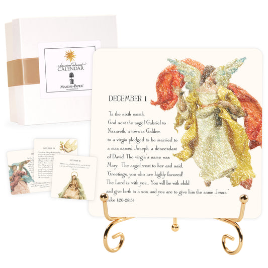 Classical Advent Desk Calendar