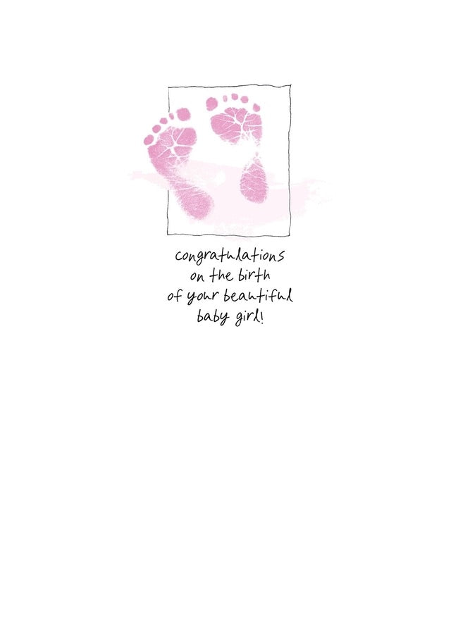 AFH043 Congratulations Baby Card