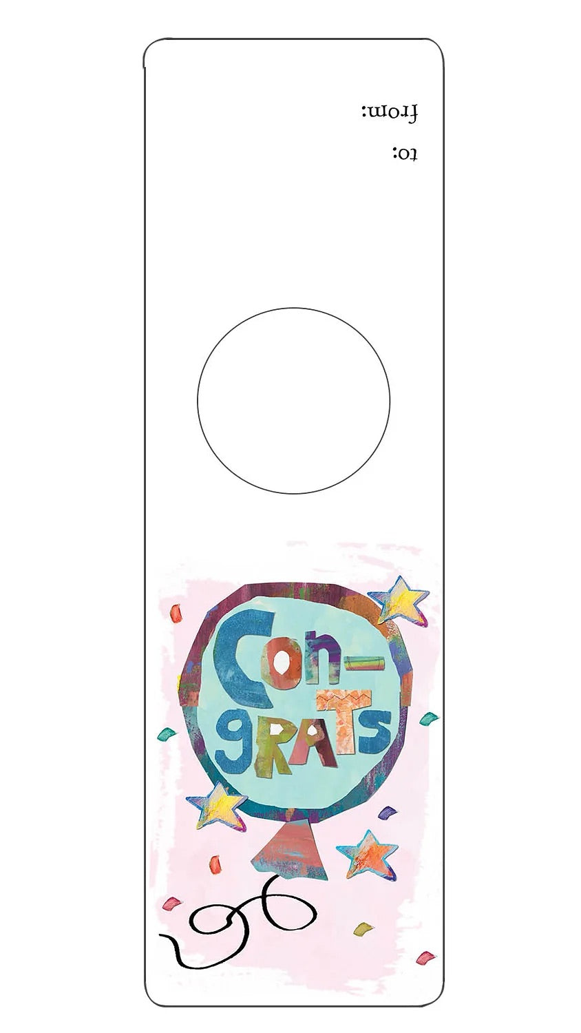 AFH081 Bottleneck Gift Tag