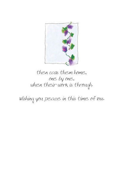 AFH102 Sympathy Card