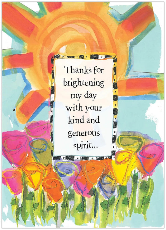 AFH134 Thank You Card