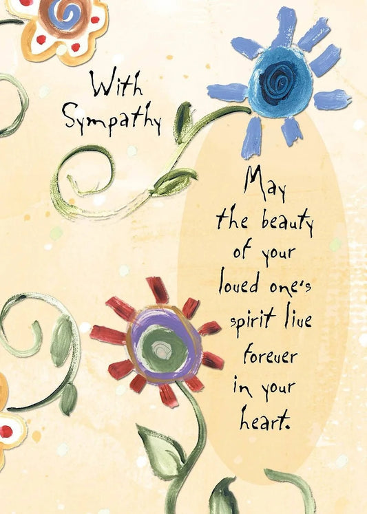 AFH137 Sympathy Card