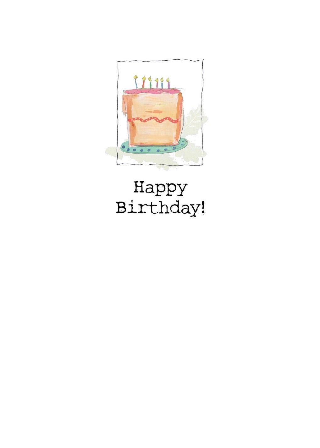 AFH163 Birthday Card